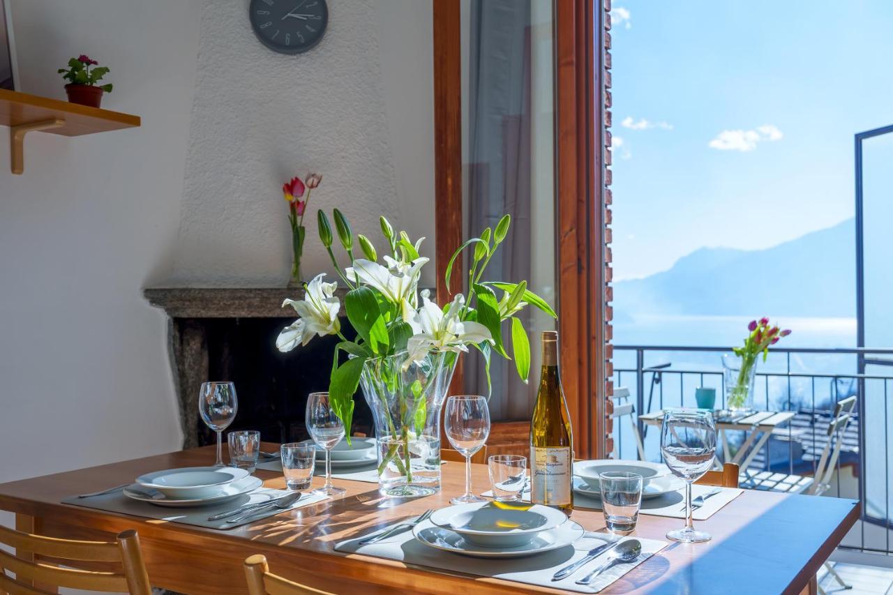 Incredibile Vista Sul Lago Di Como - Netflix E Free Wifi Gera Lario Esterno foto